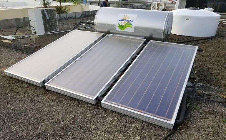 Calentador Solar Universal con 3 Placas